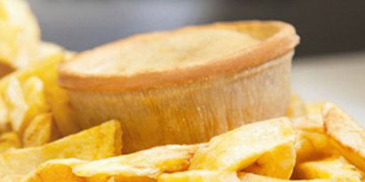 Image of PIe and chips